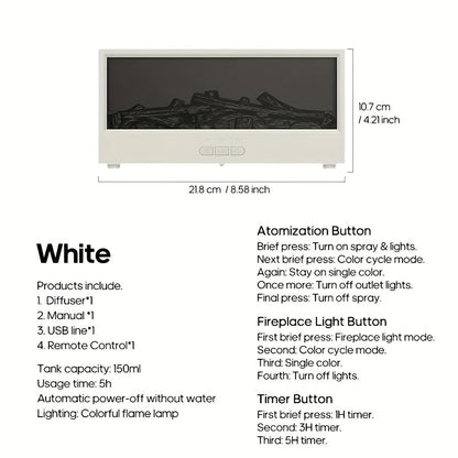 Magiczny Dyfuzor z Efektem Płomienia